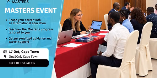 Find the right Master\u2019s for your next career step at Access Masters Cape Town Event