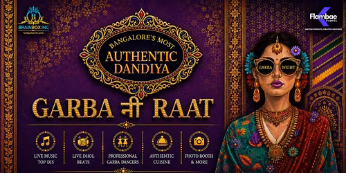 Bangalore's Most Authentic Dandiya - Garba Ni Raat