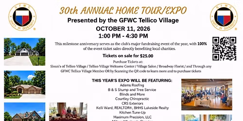 30th Annual GFWC Tellico Village Home Tour\/Expo