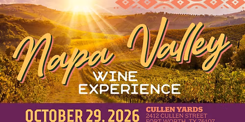 The Napa Valley Wine Experience