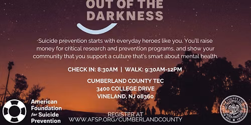 Cumberland County Out of the Darkness Suicide Prevention Walk