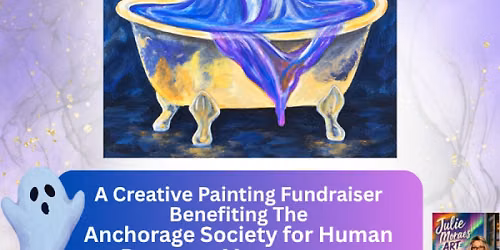 Relax Boo Paint Party Fundraiser For ASHRM (The Anchorage Society for Human Resource Management)