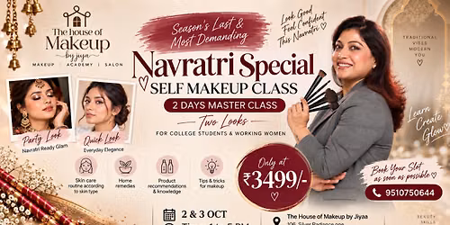 Self Makeup masterclass - Navratri Special
