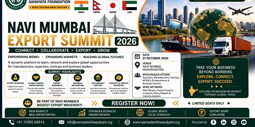 Navi Mumbai Export Summit 2026