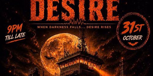 DESIRE\/\/ HALLOWEEN BOAT RAVE III