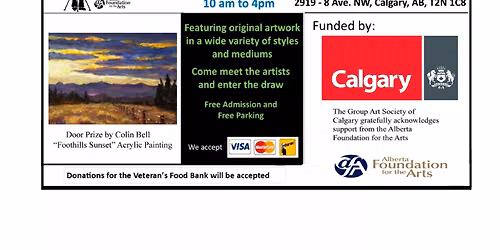 The Group Art Society of Calgary Fall Show and Sale