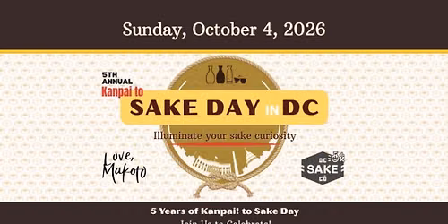 Kanpai to Sake Day in DC