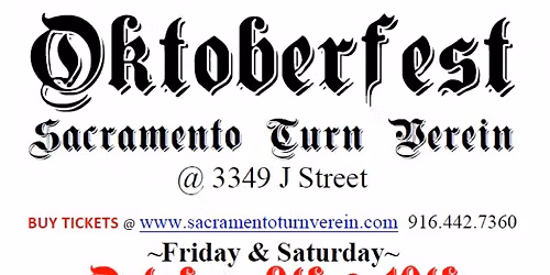 57th Annual Oktoberfest at Turner Hall