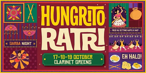 Hungrito Ratri 2026 Ahmedabad | Navratri & Garba at Clarinet Greens