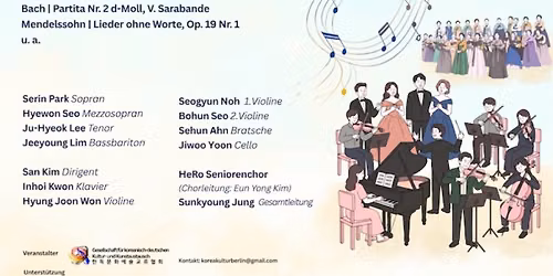Klassik/ Konzert für Frieden in Korea - 60 Jahre Sehnsucht nach Frieden – Die Hoffnung geht weiter