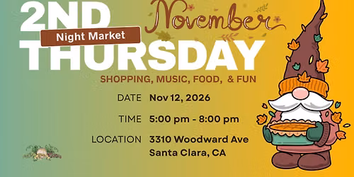 November's 2nd Thursday Night Market