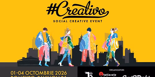 Creativo- Social Creative Event, 1-4 Octombrie