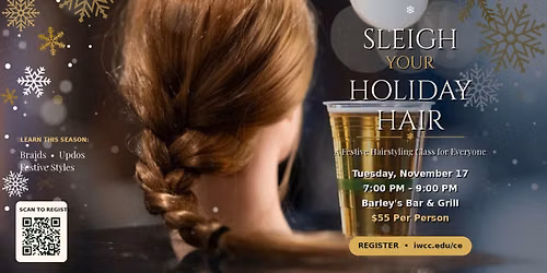 Sleigh Your Holiday Hair
