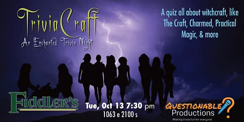 Trivia Craft - A witchcraft trivia night