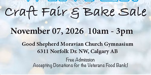 The Wonderful WINTER CRAFT FAIR & BAKE SALE