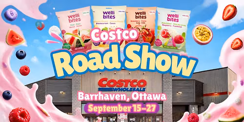 Wellibites at The Costco Road Show!