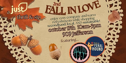 Fall in Love! A Just Toledo Thrift & Sip