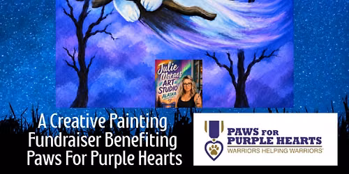 Ghost Doggo Paint Party Fundraiser For Paws For Purple Hearts ~ADVANCED RESERVATION REQUIRED