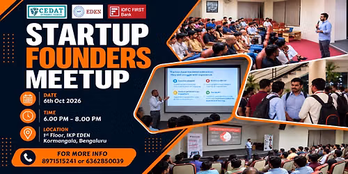 Startup Founders Meetup by CEDAT