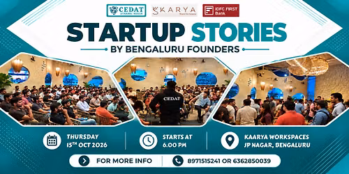 Startup Stories by Bengaluru Founders