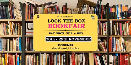 LockTheBox Book Fair Mumbai 2026 | Fill A Box With Books