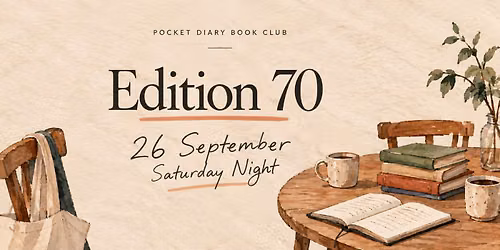 Pocket Diary Book Club \u2013 Edition 70