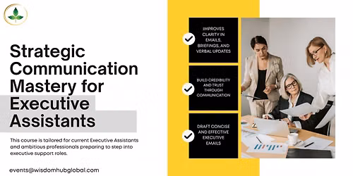 Strategic Communication Session for Executive Assistants | Nashville, TN On Sep 22