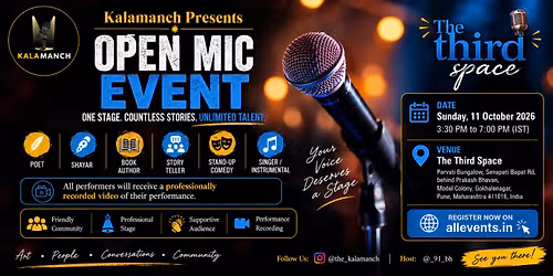 KALAMANCH (TAC) OPENMIC EVENT