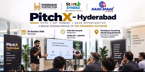 PitchX \u2013 Hyderabad