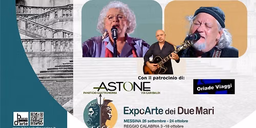 BIENNALE D'ARTE DI MESSINA: IL 26 SETTEMBRE AL MONTE DI PIETÀ IL CONCERTO INAUGURALE “ANIME AL SUD”