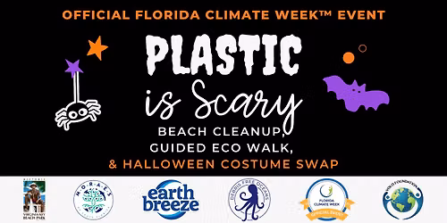 Plastic is Scary: Beach Cleanup, Guided Eco Walk, & Halloween Costume Swap