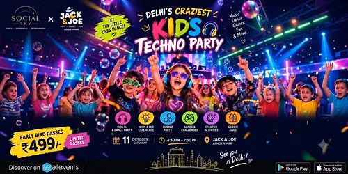 Delhi's Craziest Kids Techno Party