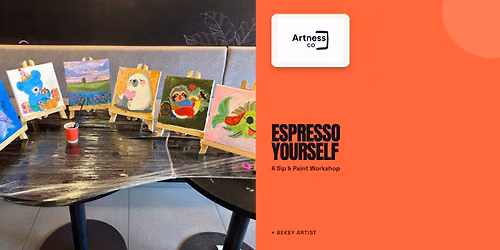 Sip & Paint over Coffee : Mindful Experiences by Artnessco