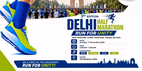 3rd EDITION DELHI HALF MARATHON \u2013 2026