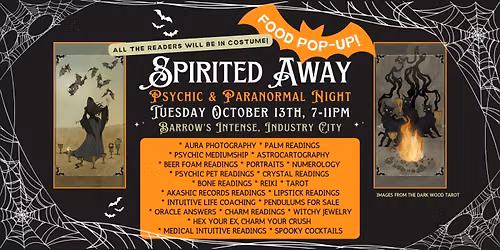 Spirited Away Psychic & Paranormal Night Halloween Edition