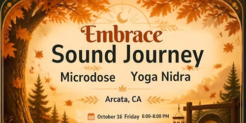 \u201cEmbrace\u201d a Microdose &Yoga Nidra Sound Journey