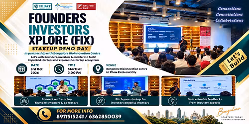 Founders & Investors Xplore by CEDAT