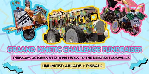 Unlimited Play for the GKC! A FUNdraiser at Back to the Nineties.