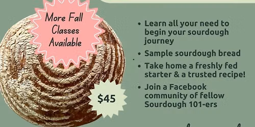 Sourdough 101 Class