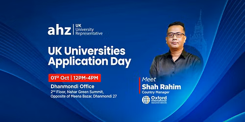 UK Universities Application Day | AHZ Dhanmondi
