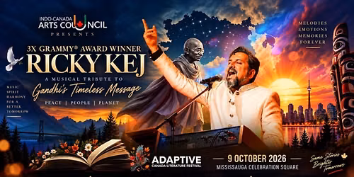 Ricky Kej Live in Mississauga - Gandhi Through Music
