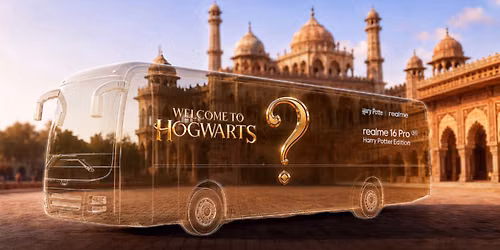 realme X Harry Potter India Bus Tour