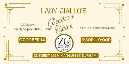 Lady Giallo's Reader's Salon