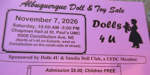 Albuquerque Doll & Toy Sale