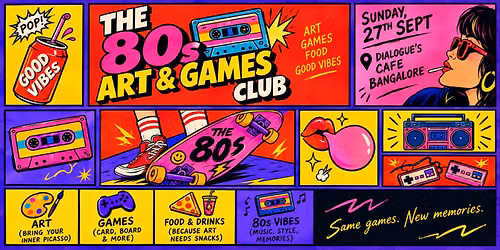 80s Art and Game Club