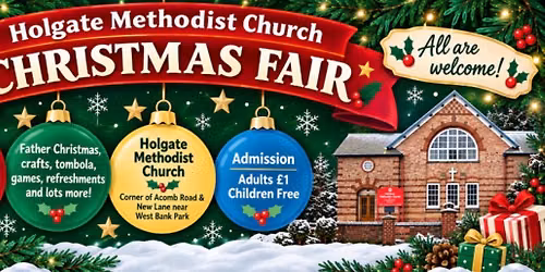 Holgate Methodist Church Christmas Fair