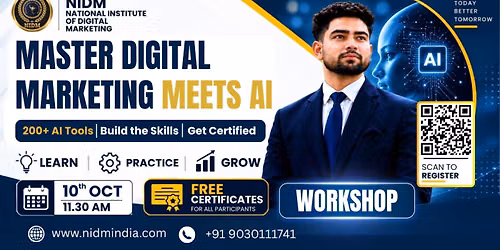 Digital Marketing Meets AI \u2013 Free Workshop
