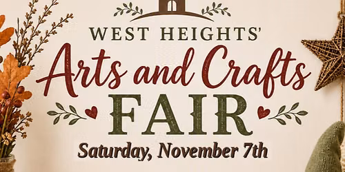 Arts & Crafts Fair at West Heights UMC