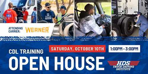 CDL Training Open House (w\/ Werner)