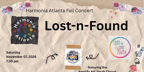 Harmonia Atlanta Fall Concert - Lost-N-Found